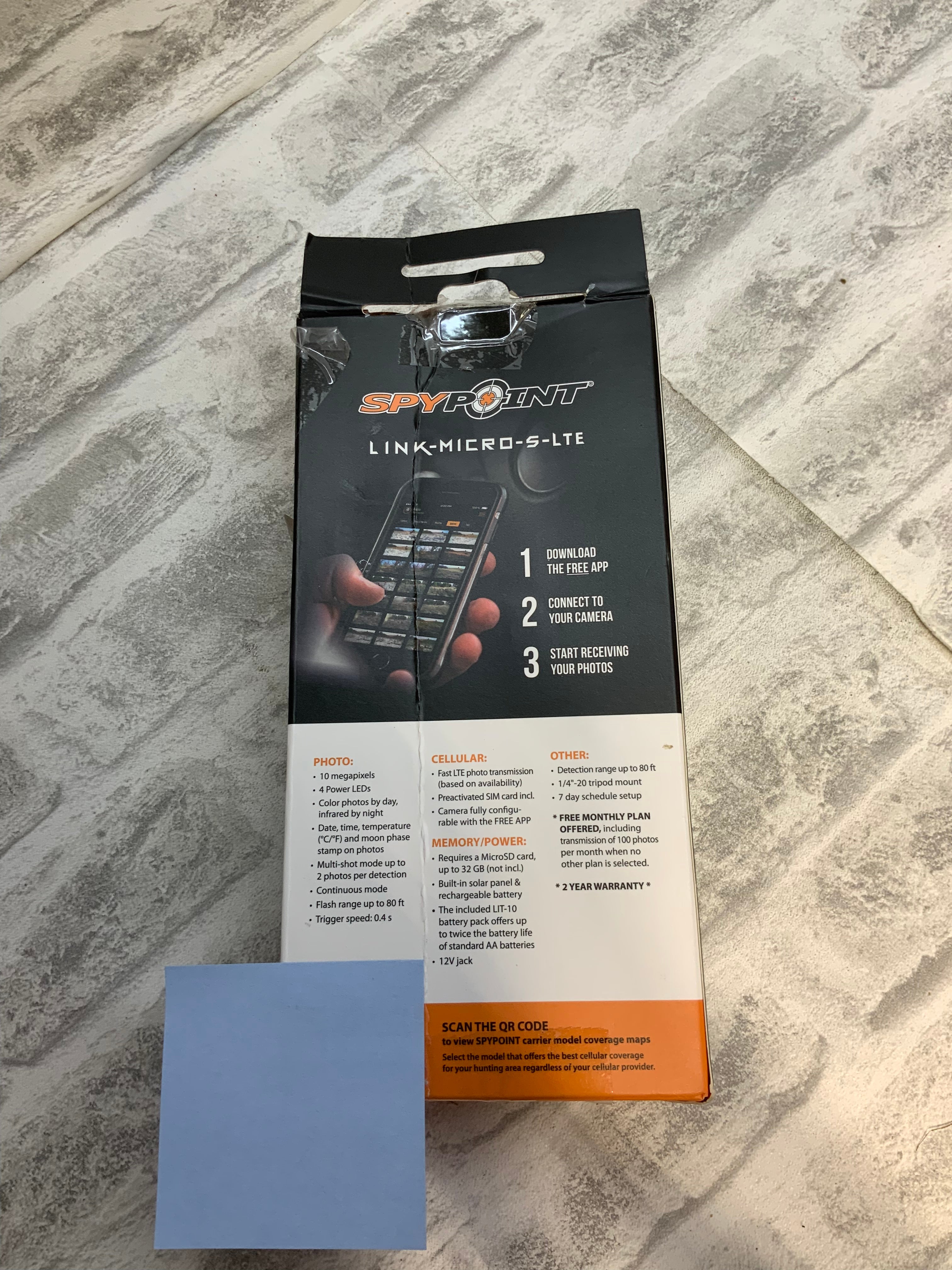 SPYPOINT LINK-MICRO-S-LTE Solar Cellular Trail Camera (7598594130158)